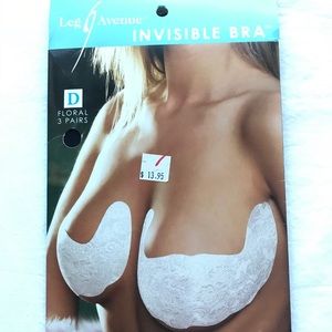NEW! LEG AVENUE - INVISIBLE BLACK BRA!